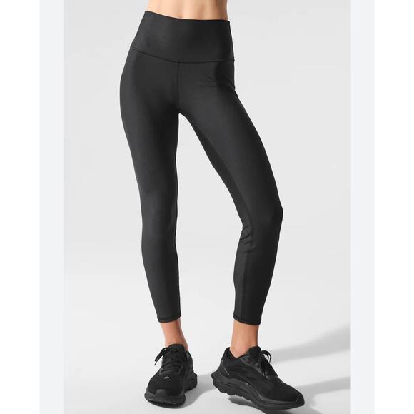 ALO high waist legging sheen black xxs - Picture 1 of 4